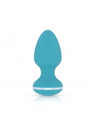 Анальна вібропробка Cala Azul - Blanca Vibrating anal plug