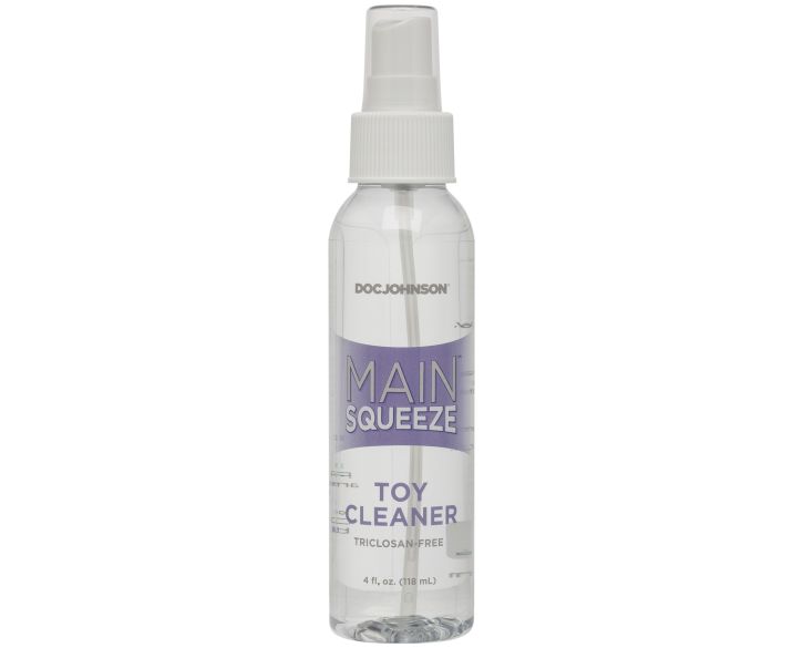 Очищувальний засіб для іграшок Doc Johnson Main Squeeze Toy Cleaner (118 мл) антибактеріальний