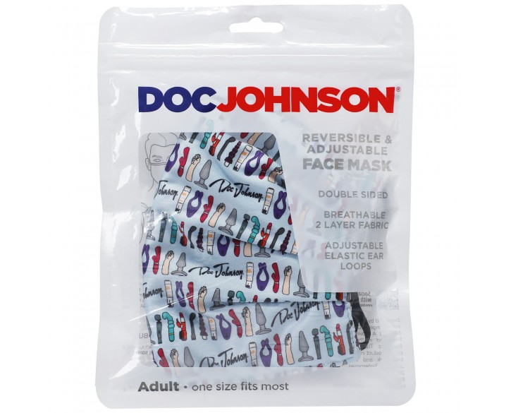 Гігієнічна маска Doc Johnson DJ Reversible and Adjustable face mask