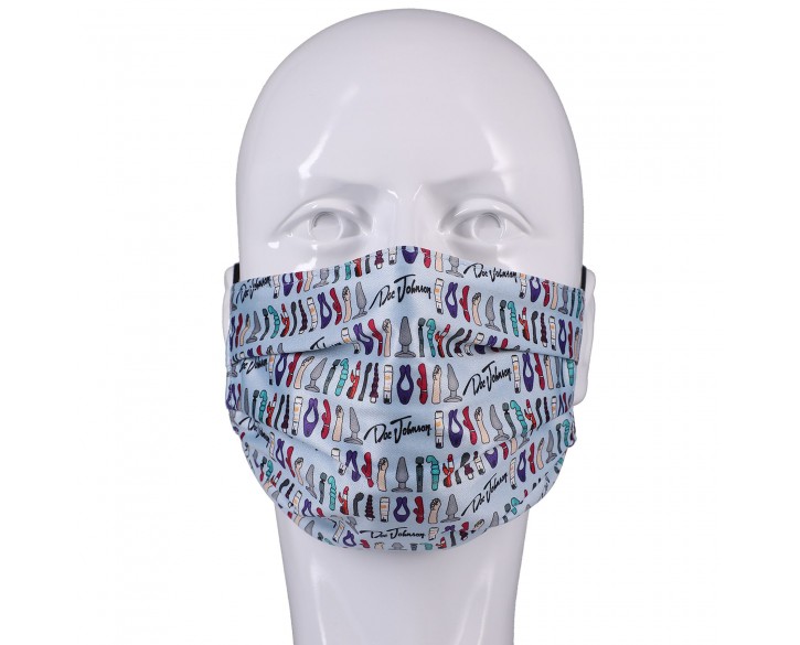 Гігієнічна маска Doc Johnson DJ Reversible and Adjustable face mask