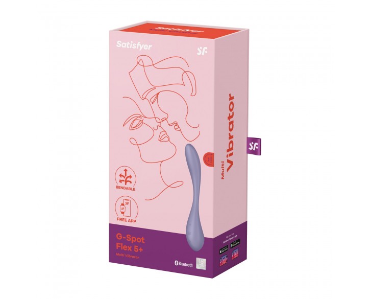 Універсальний вібратор Satisfyer G-Spot Flex 5+ Lilac