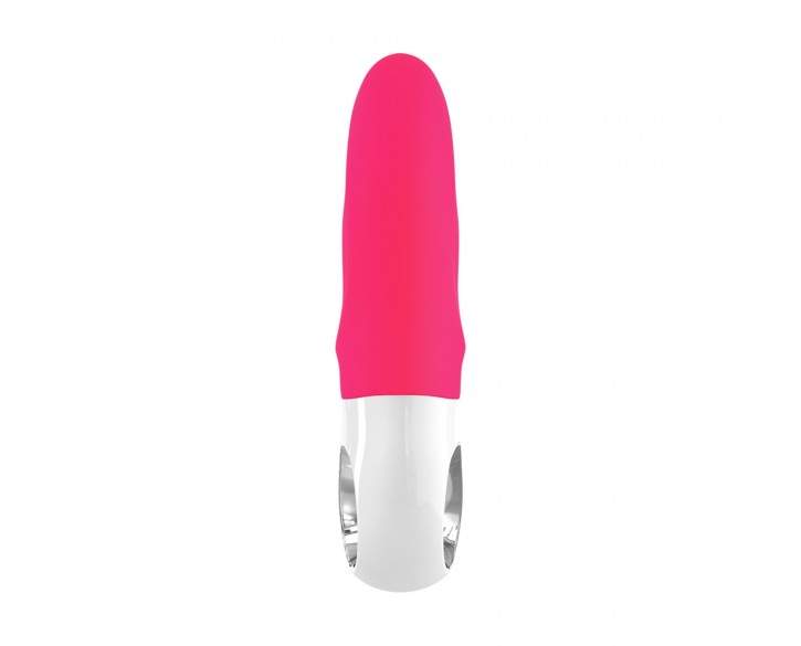 Вібратор-кролик Fun Factory MISS BI pink/white, 2 незалежні мотори, діаметр 4,2 см