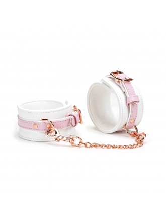 Поножі Liebe Seele White & Pink Fairy Leather Ankle Cuffs