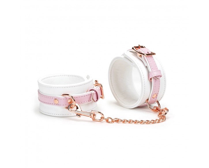Поножі Liebe Seele White & Pink Fairy Leather Ankle Cuffs