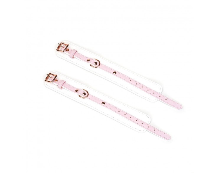 Поножі Liebe Seele White & Pink Fairy Leather Ankle Cuffs