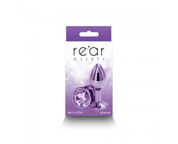 Анальна пробка NS Novelties Rear Assets - Small - Purple