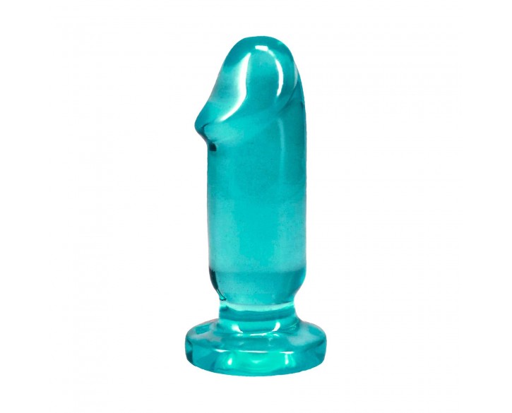 Набір анальних пробок Doc Johnson Crystal Jellies - Anal Starter Kit- Teal