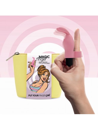 Вібратор на палець FeelzToys Magic Finger Vibrator Pink