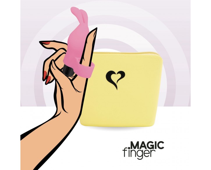 Вібратор на палець FeelzToys Magic Finger Vibrator Pink