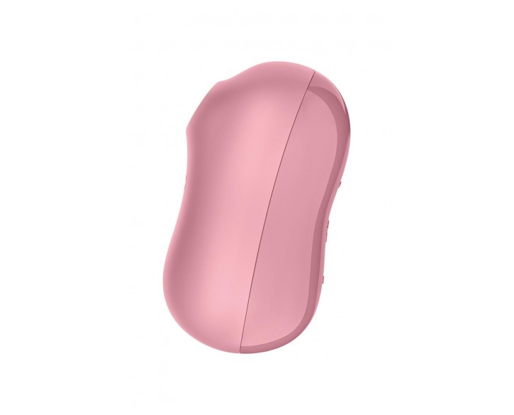 Вакуумний стимулятор із вібрацією Satisfyer Cotton Candy Light Red