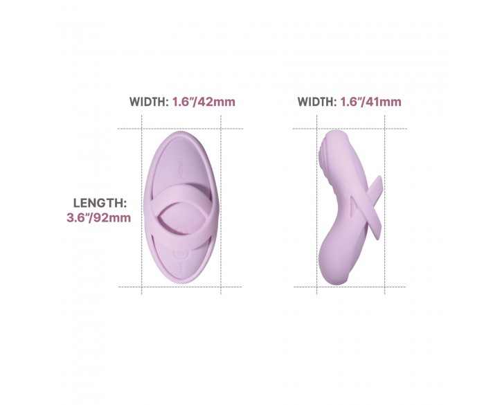 Кліторальний вібратор Svakom Echo 2 Pink Lilac