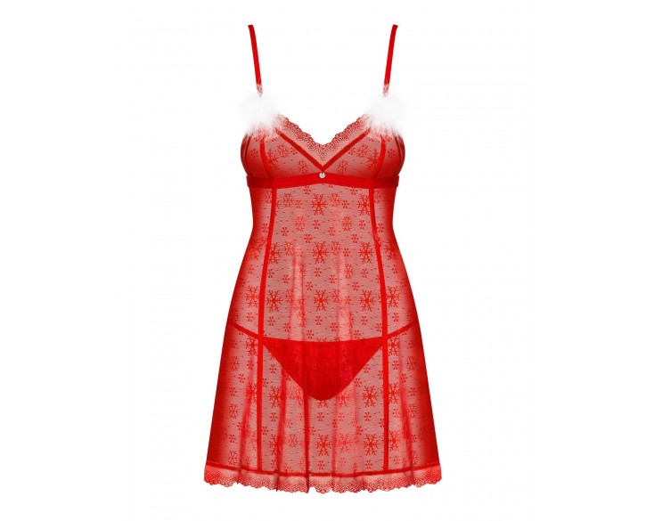 Сорочка Obsessive Claussica L/XL