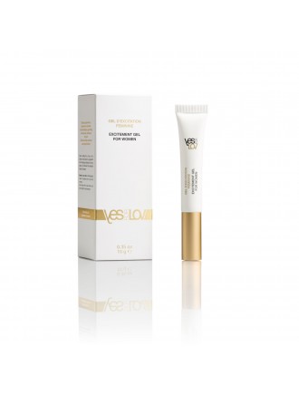 Збуджувальний гель для клітора YESforLOV CLITORAL STIMULATING GEL 10 г, натуральний склад, м’ятний
