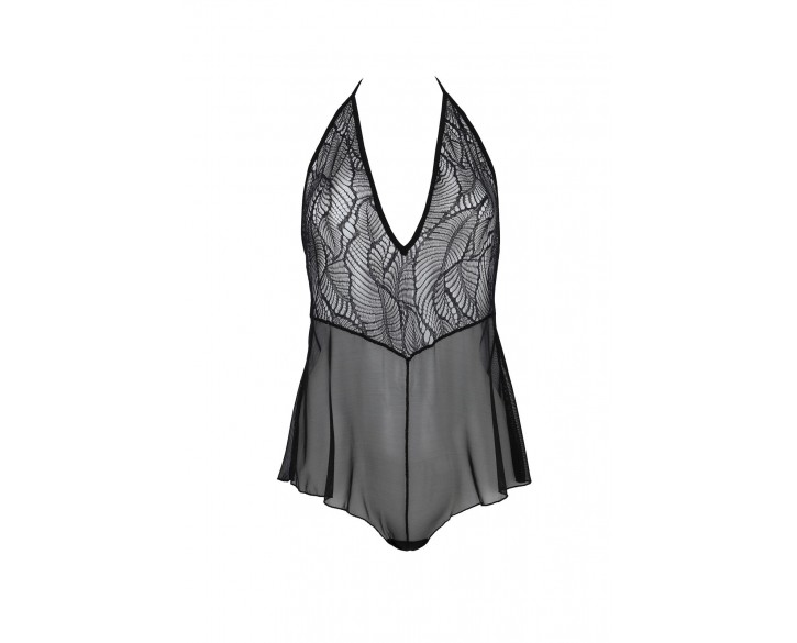 Боді Passion LEAFA BODY black S/M - ECO Passion