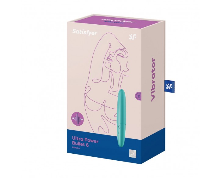 Мінівібратор Satisfyer Ultra Power Bullet 6 Turquoise