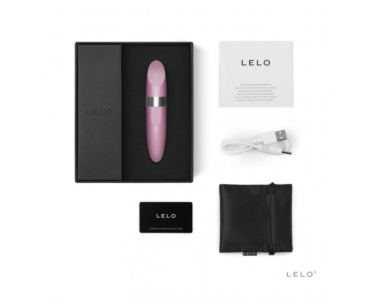 Шикарна віброкуля LELO Mia 2 Petal Pink, 6 режимів, потужні вібрації, водонепроникна