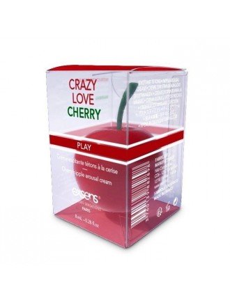 Збуджувальний крем для сосків EXSENS Crazy Love Cherry (8 мл) з жожоба та олією ши, їстівний