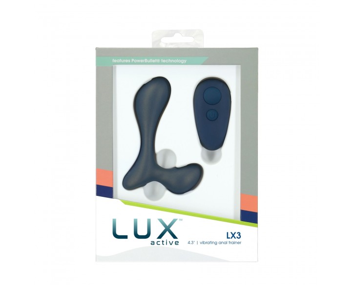 Вібромасажер простати Lux Active LX3 Vibrating Anal Trainer, пульт ДК