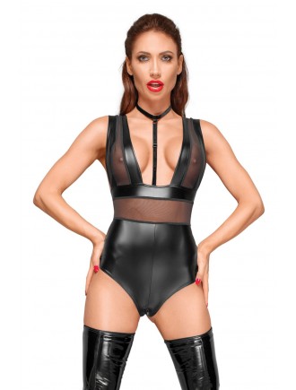 Боді Noir Handmade F183 Powerwetlook body - L