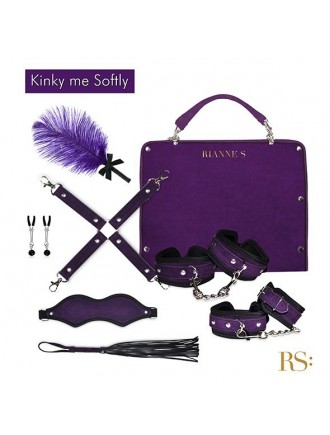 Подарунковий набір для BDSM RIANNE S — Kinky Me Softly Purple: 8 предметів для задоволення