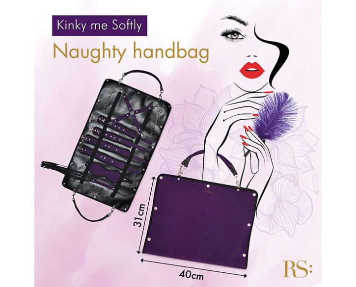 Подарунковий набір для BDSM RIANNE S — Kinky Me Softly Purple: 8 предметів для задоволення