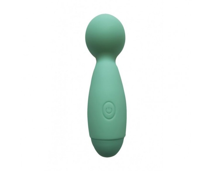 Мінівібромасажер Wooomy Smally Mini Wand Turquoise