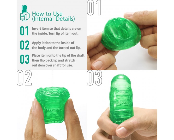 Мастурбатор Tenga UNI Emerald