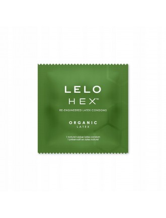 Презерватив LELO HEX Condoms Organic Sachet