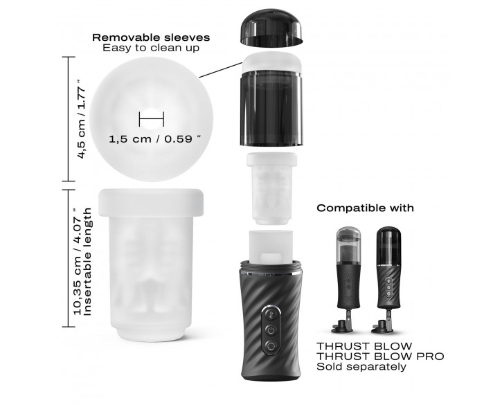 Рукав для мастурбатора Dorcel THRUST BLOW PUREJOY