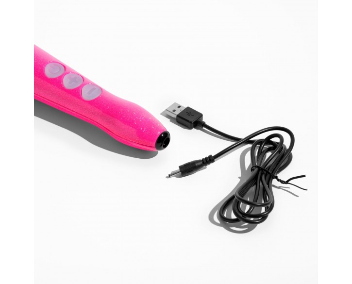 Вібромасажер DOXY Die Cast 3R Hot Pink, дуже потужний, перезаряджуваний, металевий корпус