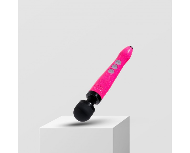 Вібромасажер DOXY Die Cast 3R Hot Pink, дуже потужний, перезаряджуваний, металевий корпус