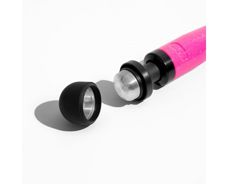 Вібромасажер DOXY Die Cast 3R Hot Pink, дуже потужний, перезаряджуваний, металевий корпус