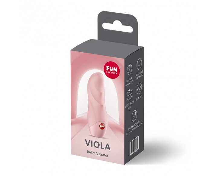 Вібратор Fun Factory Viola Soft Pink