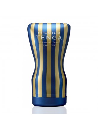 Мастурбатор Tenga Premium Soft Case Cup (м’яка подушечка), стискається