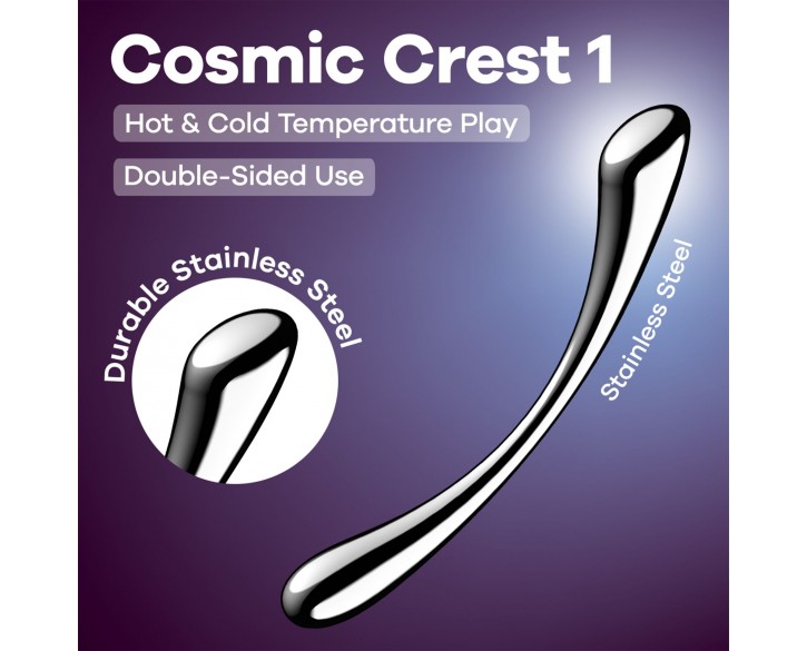 Металевий дилдо Satisfyer Cosmic Crest 1