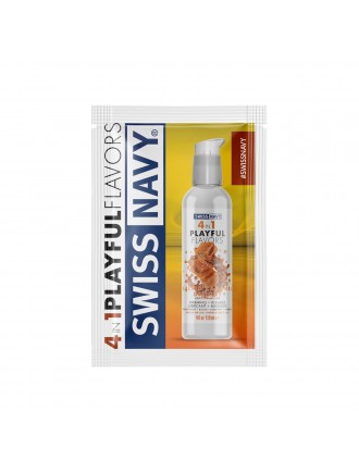 Пробник Swiss Navy 4 in 1 Salted Caramel Delight 5 мл