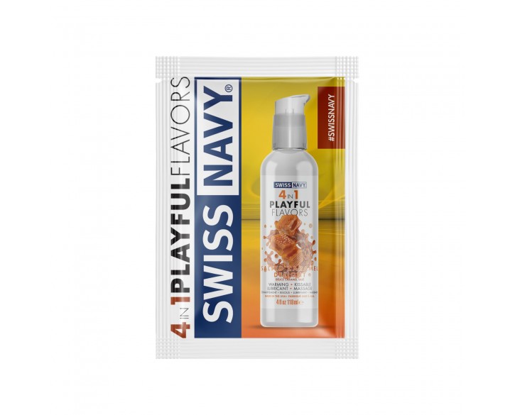 Пробник Swiss Navy 4 in 1 Salted Caramel Delight 5 мл