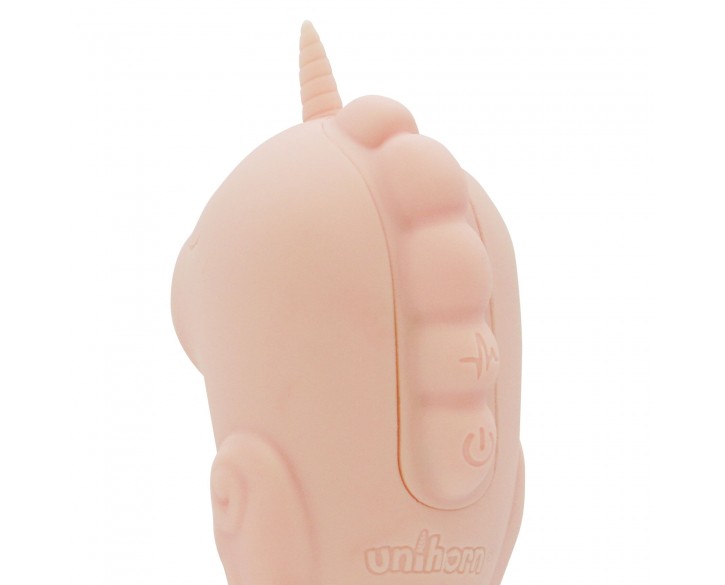 Вібратор-єдиноріжка Unihorn – C Horse – Coral Throb, вагінально-кліторальна стимуляція, 2 мотори по 10 режимів