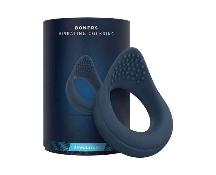 Ерекційне кільце Boners Vibrating Cock Ring with Perineum Stimulation