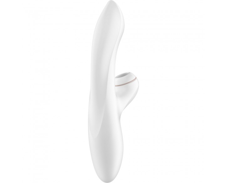 Вакуумний вібратор-кролик Satisfyer Pro Plus G-Spot Rabbit, перший кролик із вакуумом та вібрацією