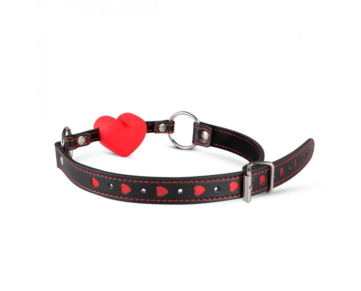 Силіконовий кляп у вигляді серця Whipped - Heart Ball Gag