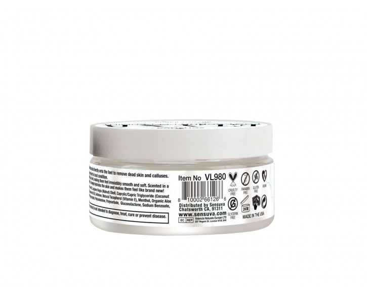 Скраб для ніг Sensuva ELXYR Foot Scrub Peppermint (236 мл)