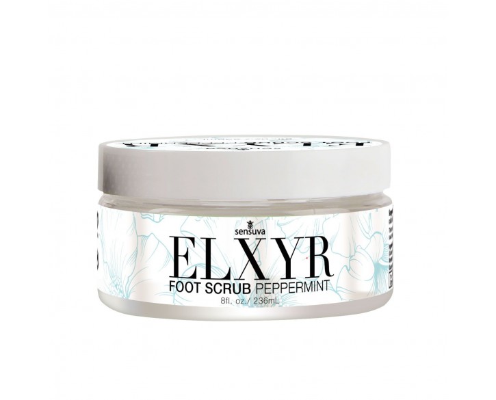 Скраб для ніг Sensuva ELXYR Foot Scrub Peppermint (236 мл)