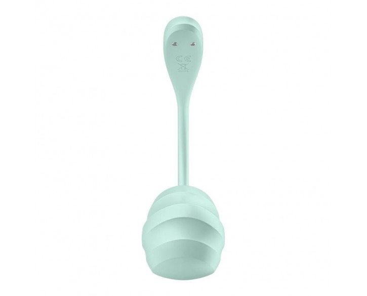 Смарт-віброяйце Satisfyer Smooth Petal Connect App Mint