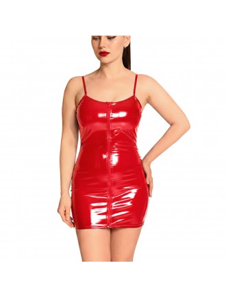 Лакована сукня Art of Sex - Demeter, колір червоний, розмір S