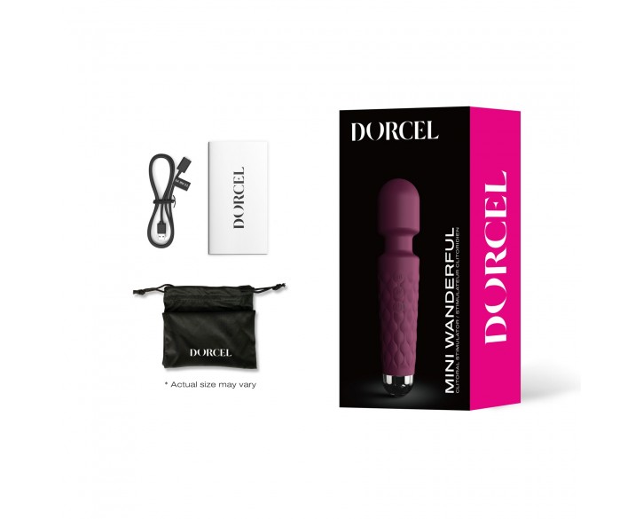 Мінівібромасажер Dorcel Wand Mini Wanderful Plum