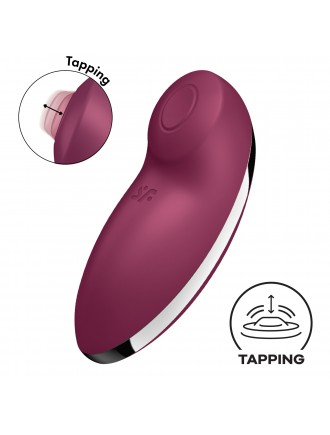 Вібростимулятор-пульсатор Satisfyer Tap & Climax 2 Red