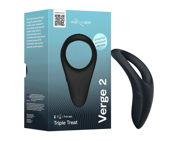 Смарт-віброкільце We-Vibe VERGE 2 Black