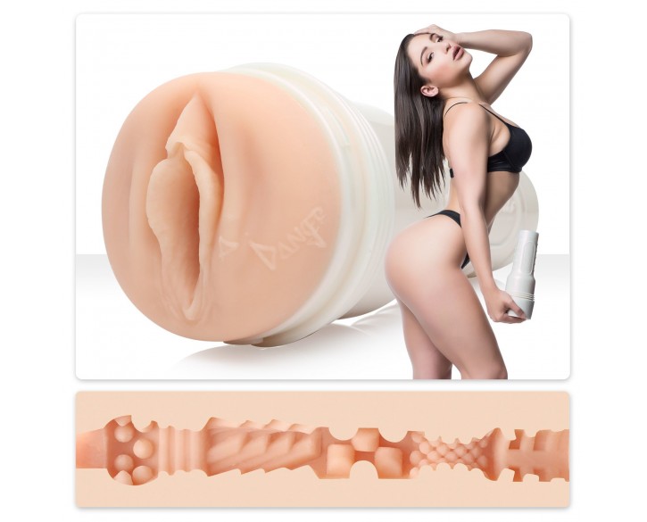 Мастурбатор Fleshlight Girls: Abella Danger - Danger, зі зліпка вагіни, дуже ніжний