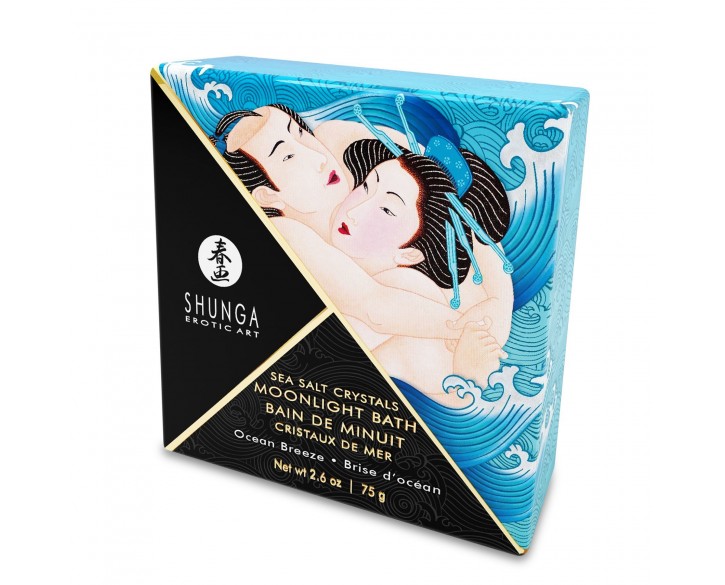 Сіль для ванни Shunga Moonlight Bath – Ocean Breeze (75 гр), сіль Мертвого моря, ароматичні олії